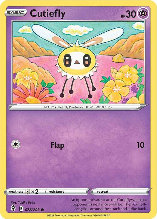 Cutiefly [SWSH07: Evolving Skies] 078/203