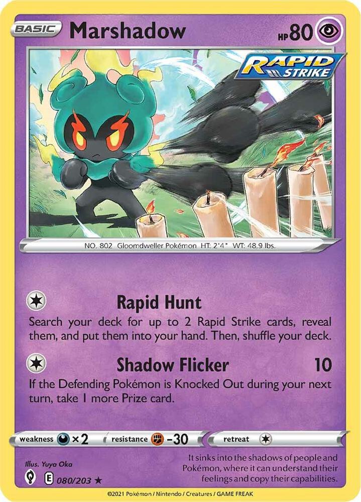 Marshadow [SWSH07: Evolving Skies] 080/203