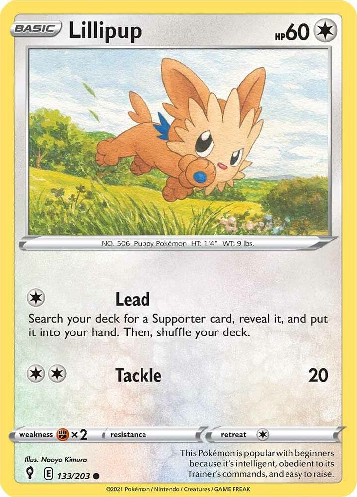 Lillipup [SWSH07: Evolving Skies] 133/203