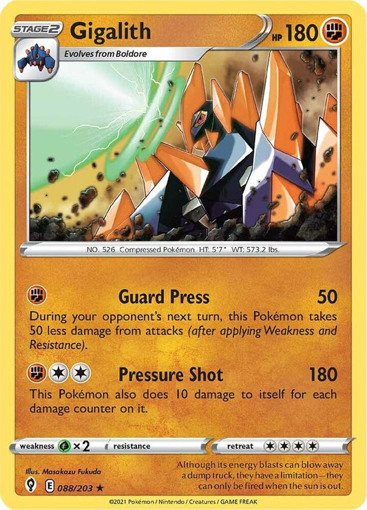 Gigalith [SWSH07: Evolving Skies] 088/203