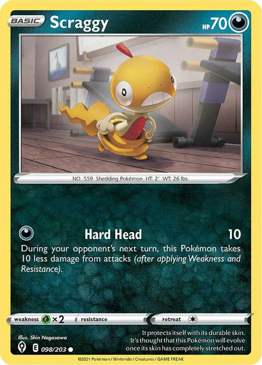 Scraggy [SWSH07: Evolving Skies] 098/203
