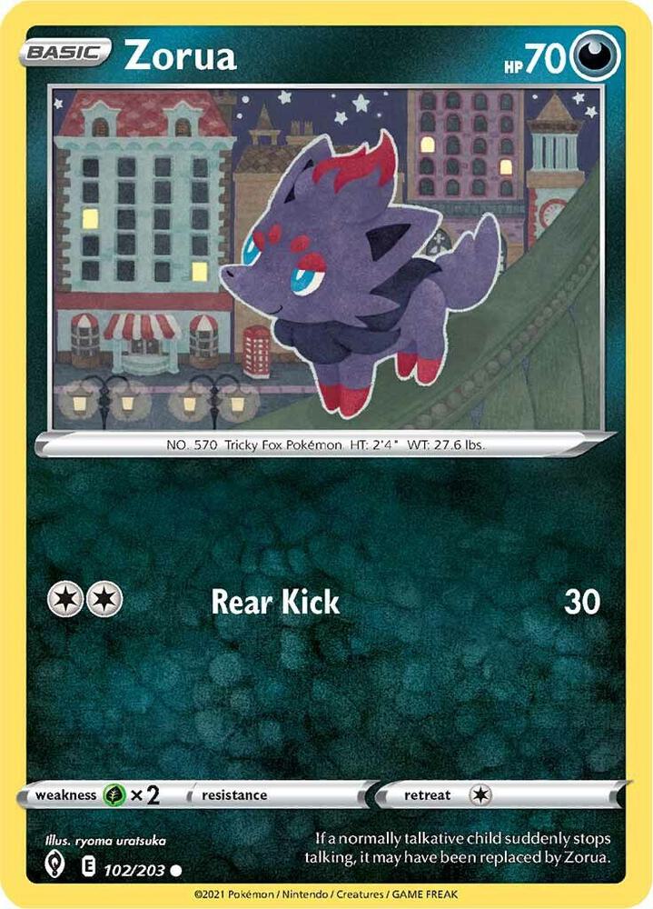Zorua [SWSH07: Evolving Skies] 102/203