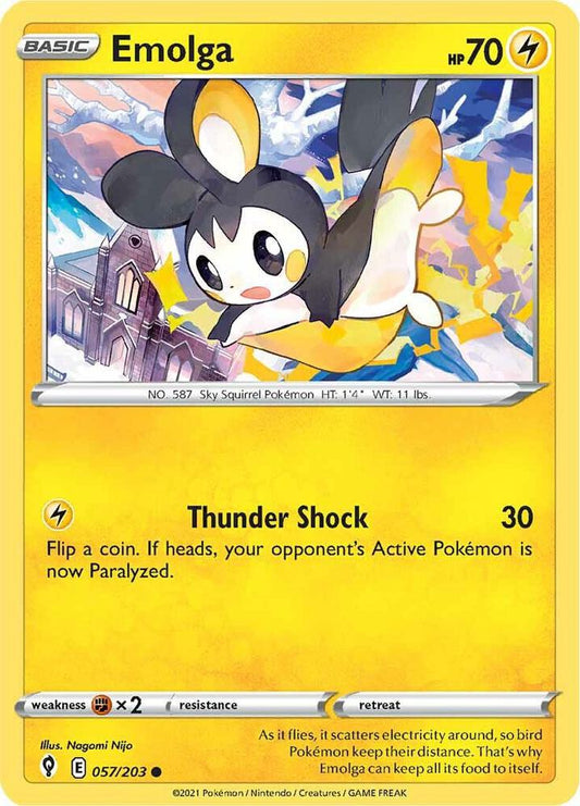Emolga [SWSH07: Evolving Skies] 057/203
