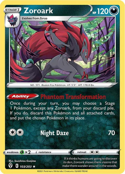 Zoroark [SWSH07: Evolving Skies] 103/203