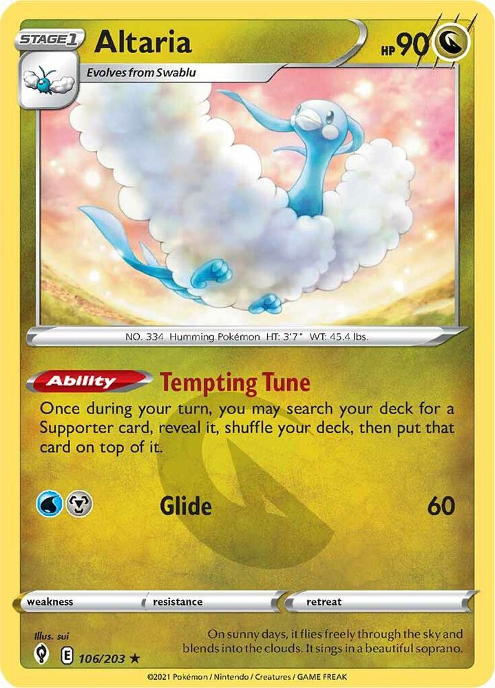 Altaria [SWSH07: Evolving Skies] 106/203
