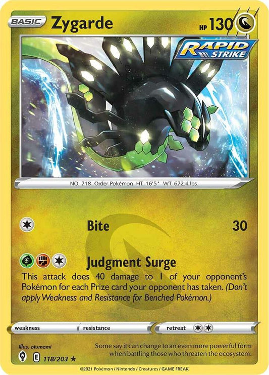 Zygarde [SWSH07: Evolving Skies] 118/203
