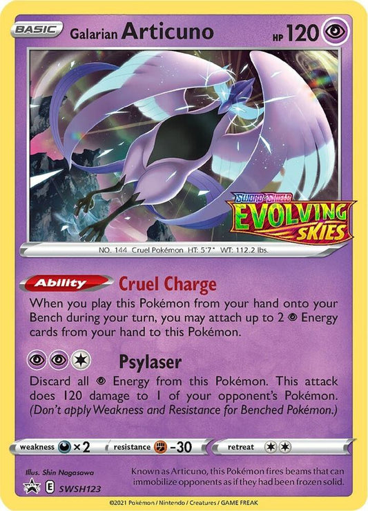 Galarian Articuno - SWSH123 (Prerelease) [SWSH: Sword & Shield Promo Cards] SWSH123
