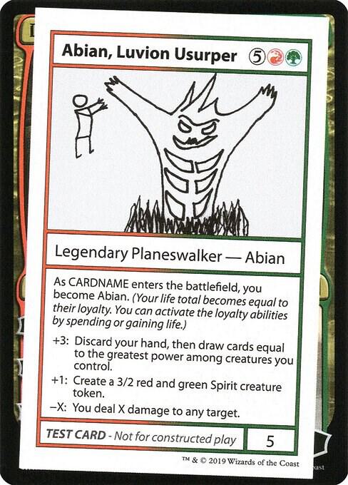 Abian, Luvion Usurper (No PW Symbol) [Mystery Booster: Convention Edition Exclusives]