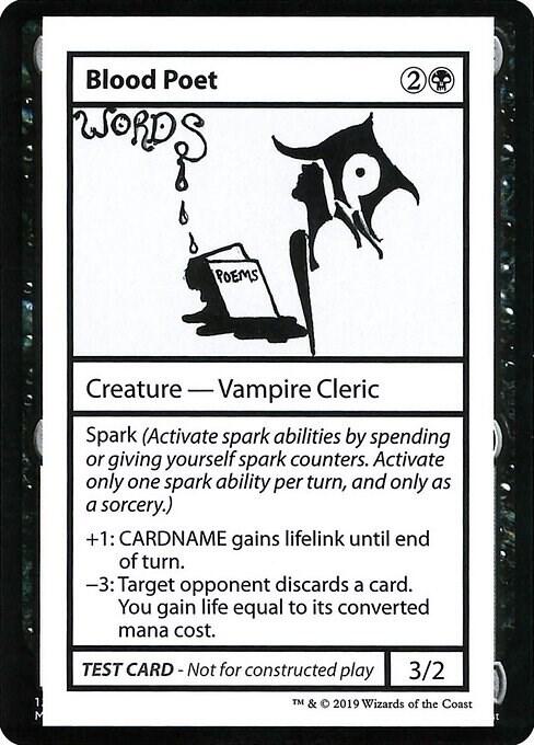 Blood Poet (No PW Symbol) [Mystery Booster: Convention Edition Exclusives]