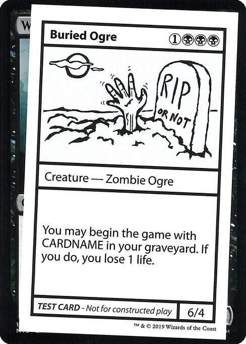 Buried Ogre (No PW Symbol) [Mystery Booster: Convention Edition Exclusives]