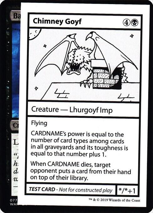 Chimney Goyf (No PW Symbol) [Mystery Booster: Convention Edition Exclusives]