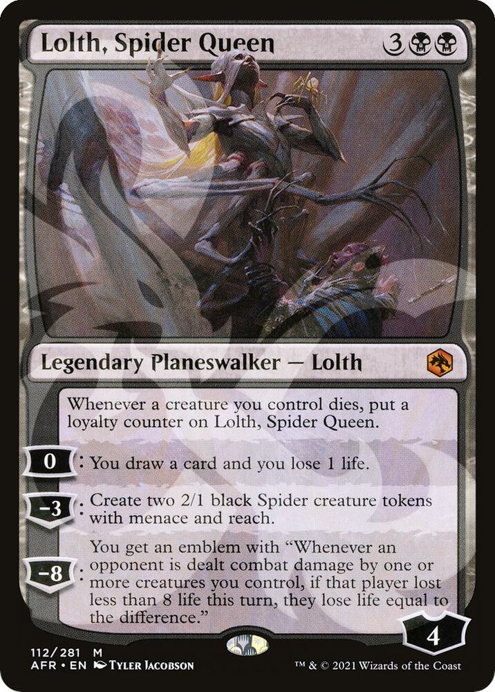 Lolth, Spider Queen [AFR Ampersand Promos] 112