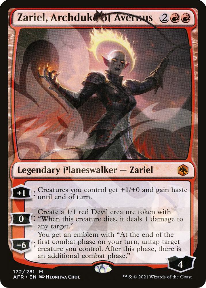 Zariel, Archduke of Avernus [AFR Ampersand Promos] 172