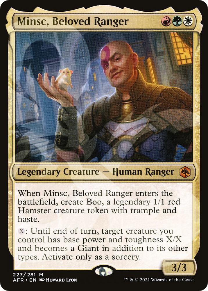 Minsc, Beloved Ranger [AFR Ampersand Promos] 227