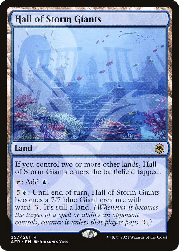 Hall of Storm Giants [AFR Ampersand Promos] 257