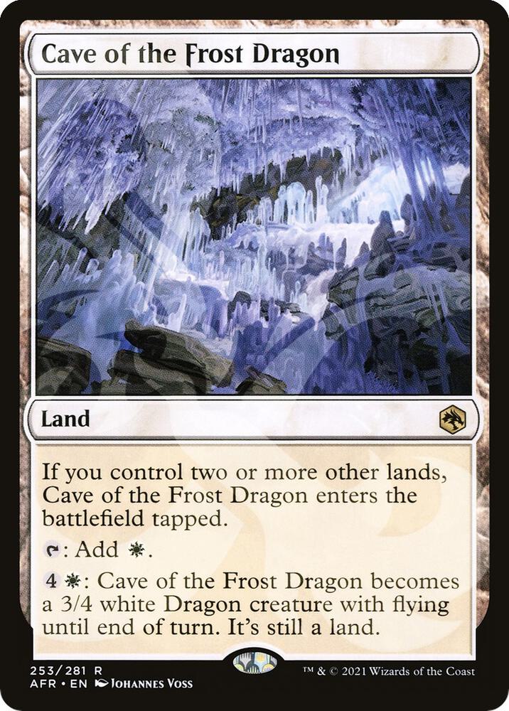 Cave of the Frost Dragon [AFR Ampersand Promos] 253