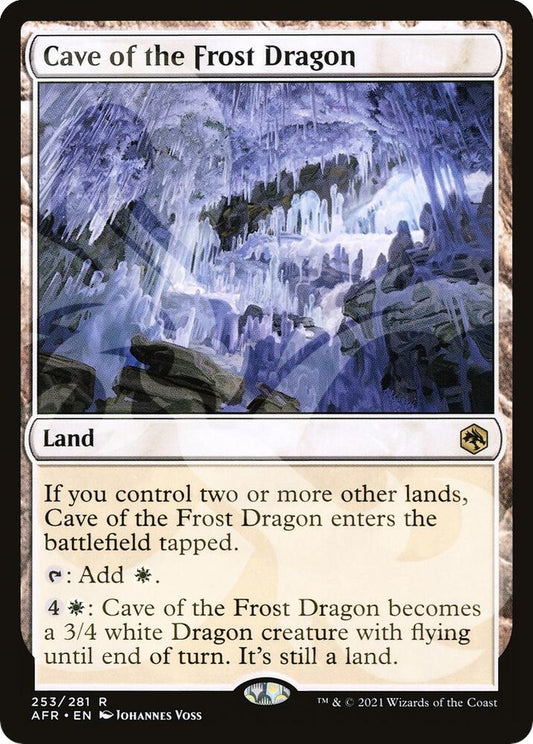 Cave of the Frost Dragon [AFR Ampersand Promos] 253