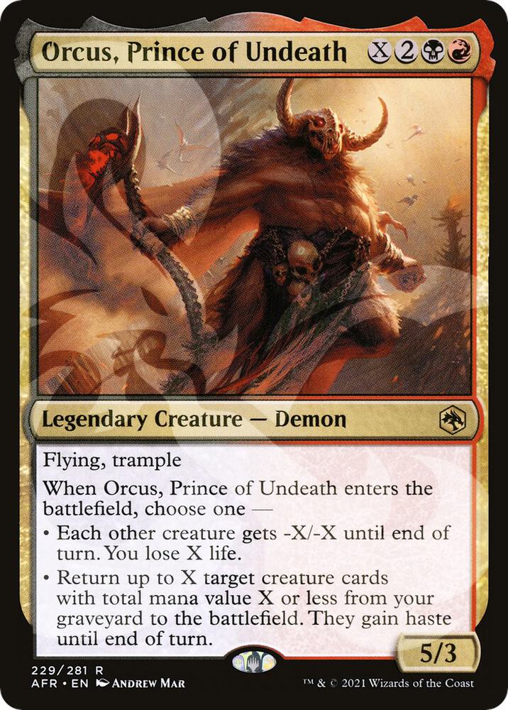 Orcus, Prince of Undeath [AFR Ampersand Promos] 229