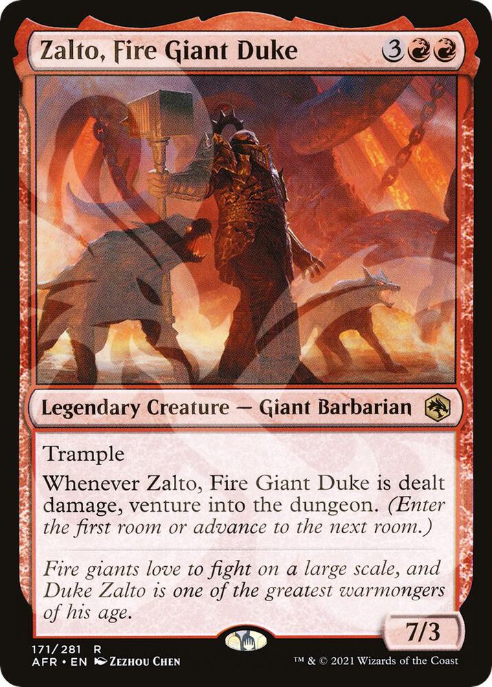 Zalto, Fire Giant Duke [AFR Ampersand Promos] 171