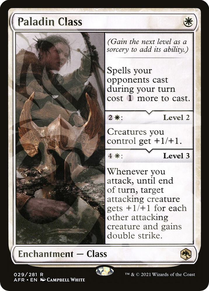 Paladin Class [AFR Ampersand Promos] 29