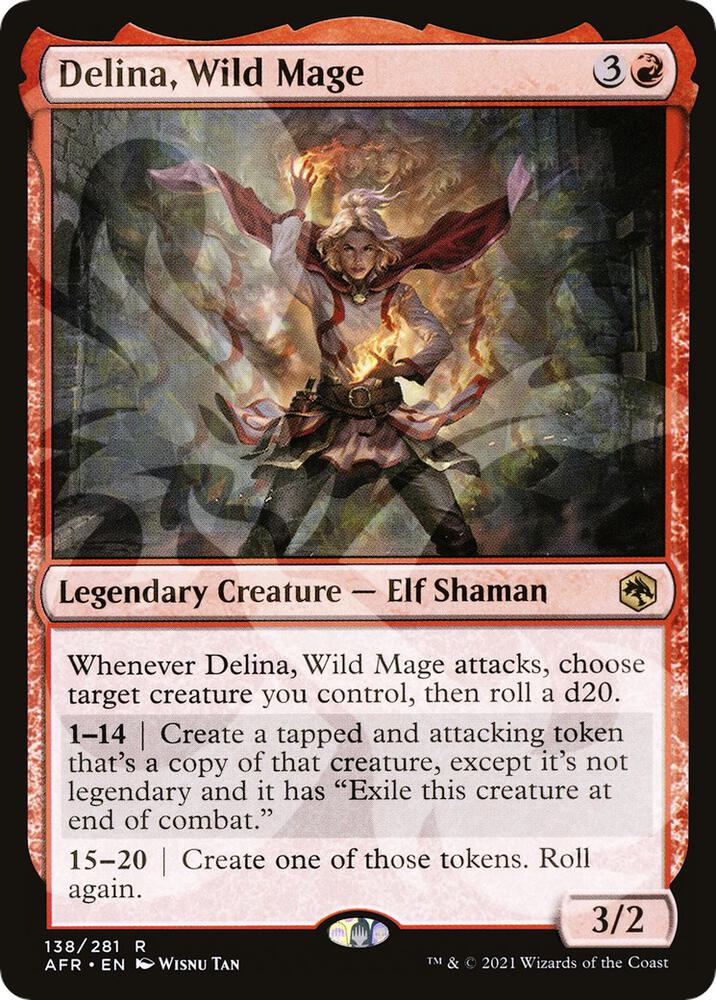 Delina, Wild Mage [AFR Ampersand Promos] 138