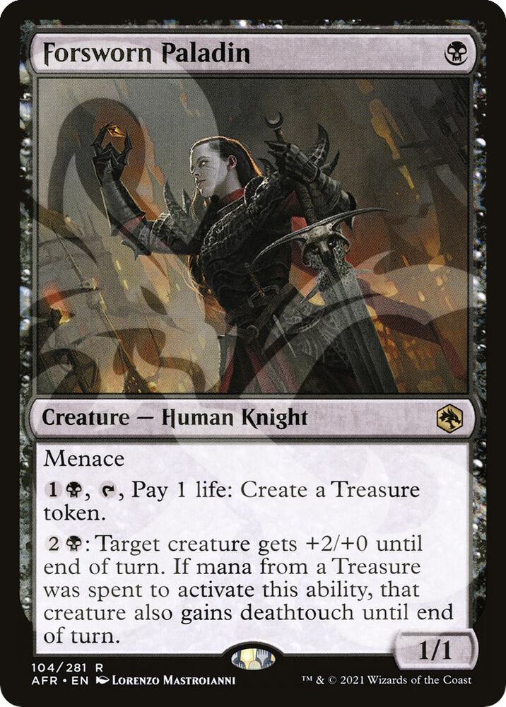 Forsworn Paladin [AFR Ampersand Promos] 104