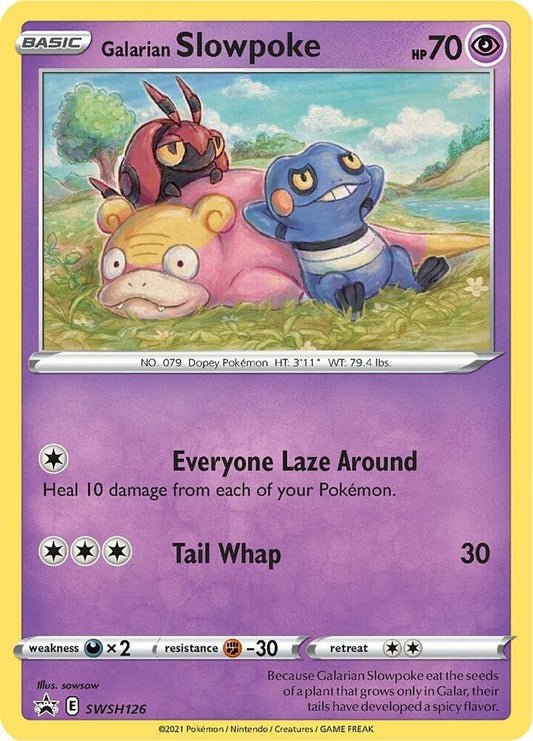 Galarian Slowpoke - SWSH126 [SWSH: Sword & Shield Promo Cards] SWSH126
