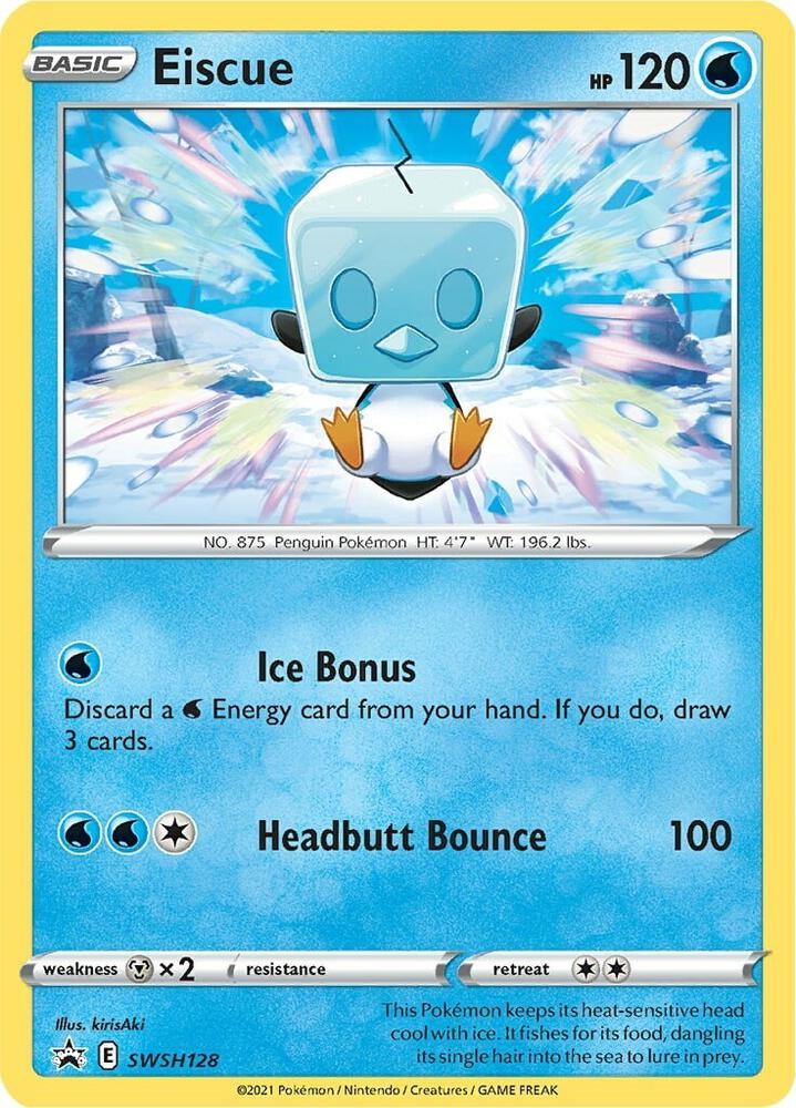 Eiscue - SWSH128 [SWSH: Sword & Shield Promo Cards] SWSH128