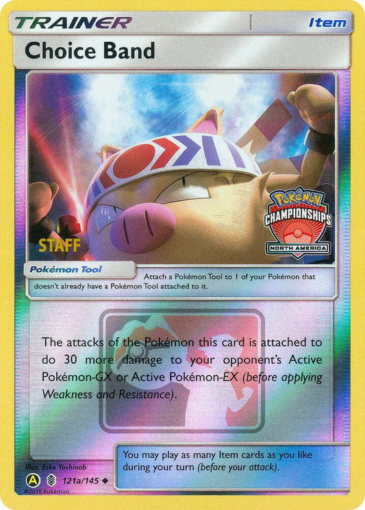 Choice Band - 121a/145 (North America Championships) [Staff] [League & Championship Cards] 121a/145