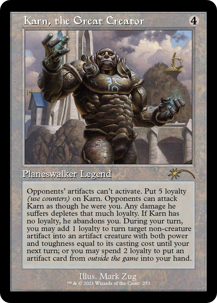 Karn, the Great Creator [Secret Lair Drop Series] 253