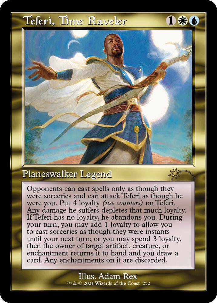 Teferi, Time Raveler [Secret Lair Drop Series] 252