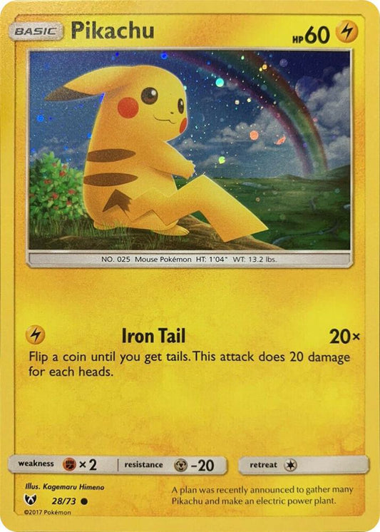 Pikachu - 28/73 (Cosmos Holo) [Miscellaneous Cards & Products] 028/073