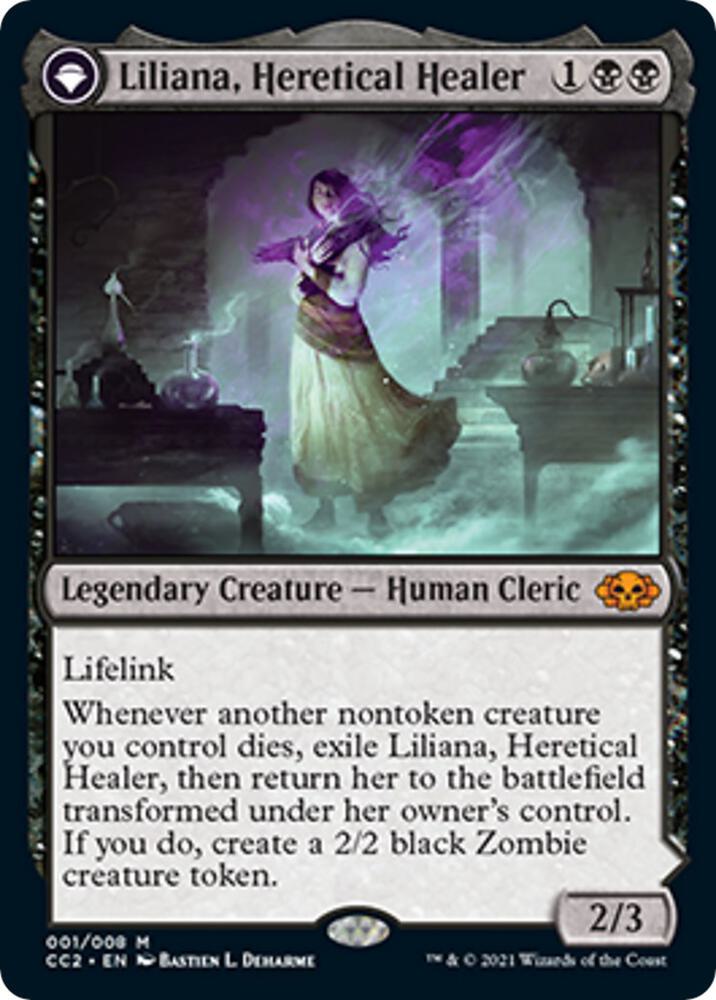 Liliana, Heretical Healer [Commander Collection: Black] 1