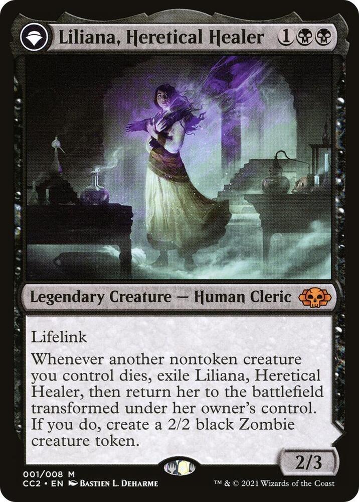 Liliana, Heretical Healer [Commander Collection: Black] 1