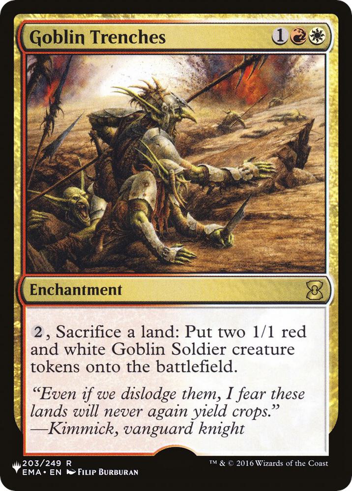 Goblin Trenches [The List Reprints] 203/249