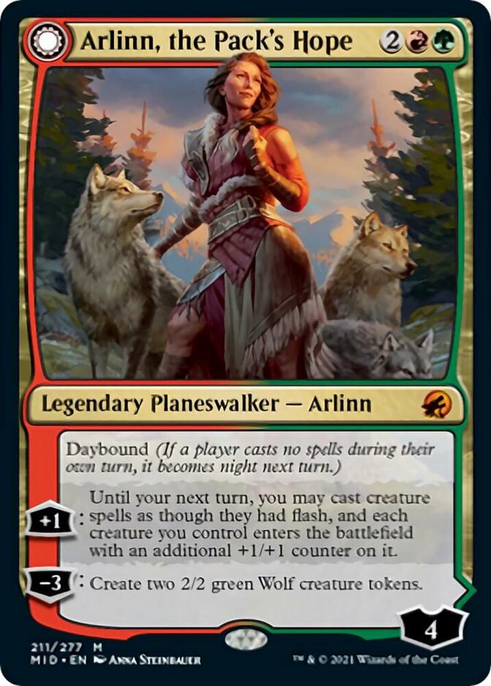 Arlinn, the Pack's Hope [Innistrad: Midnight Hunt] 211