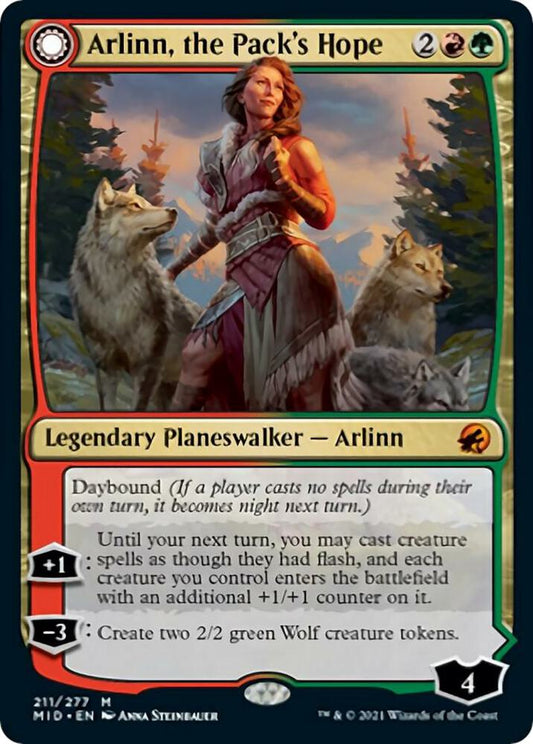 Arlinn, the Pack's Hope [Innistrad: Midnight Hunt] 211