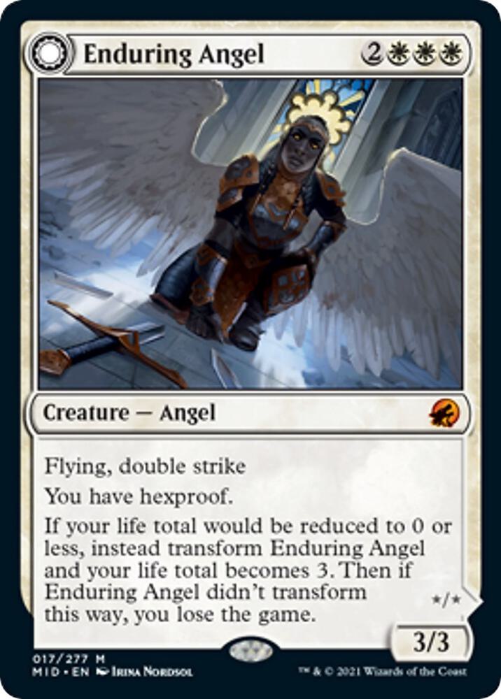 Enduring Angel [Innistrad: Midnight Hunt] 17