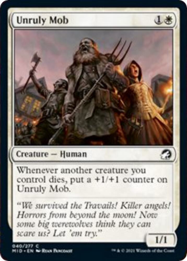 Unruly Mob [Innistrad: Midnight Hunt] 40