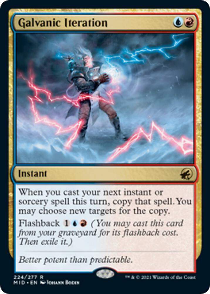 Galvanic Iteration [Innistrad: Midnight Hunt] 224