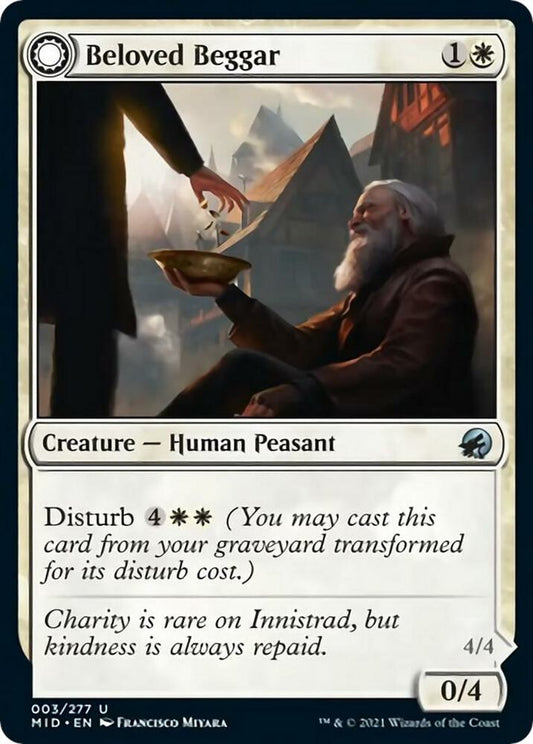 Beloved Beggar [Innistrad: Midnight Hunt] 3