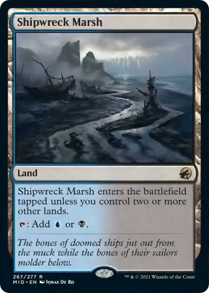 Shipwreck Marsh [Innistrad: Midnight Hunt] 267