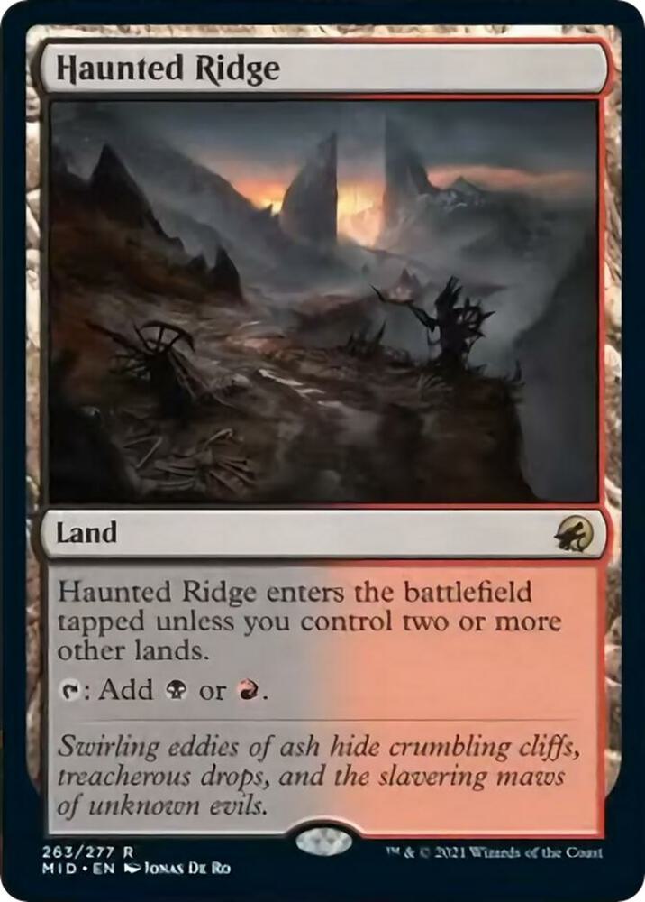 Haunted Ridge [Innistrad: Midnight Hunt] 263