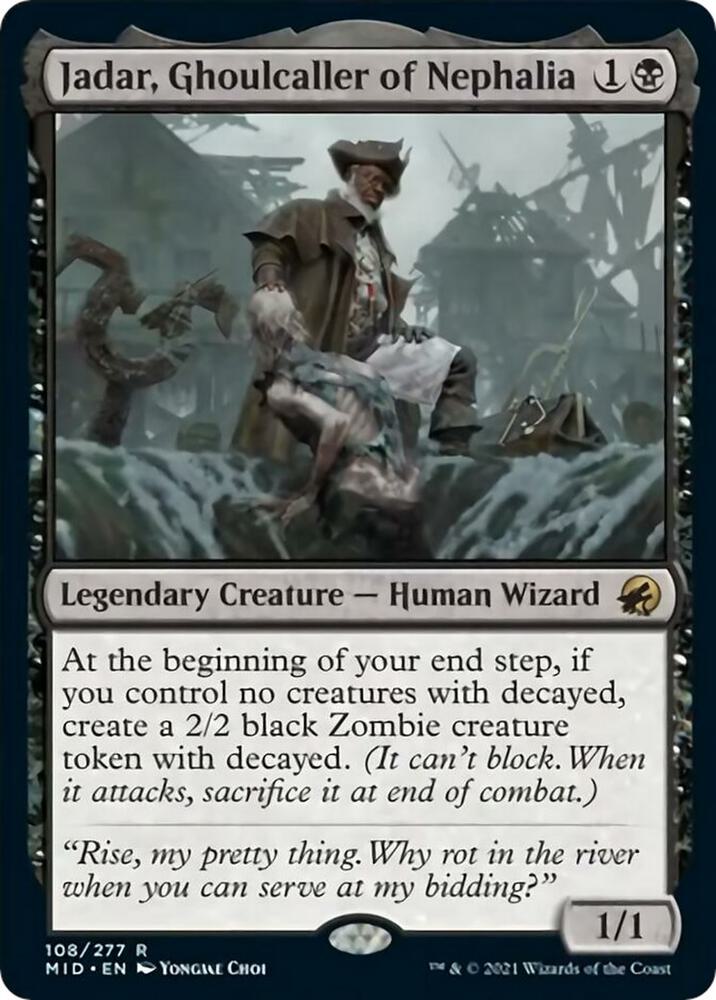 Jadar, Ghoulcaller of Nephalia [Innistrad: Midnight Hunt] 108