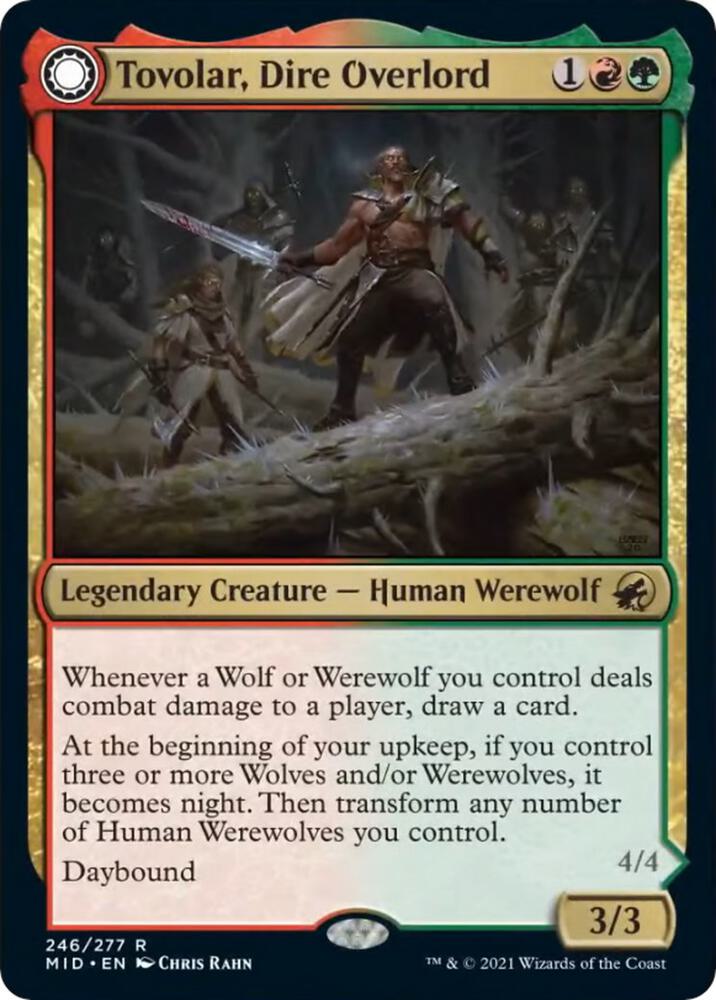 Tovolar, Dire Overlord [Innistrad: Midnight Hunt] 246