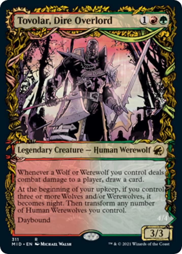 Tovolar, Dire Overlord (Showcase) [Innistrad: Midnight Hunt] 311