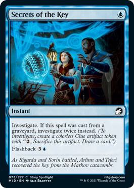 Secrets of the Key [Innistrad: Midnight Hunt] 73