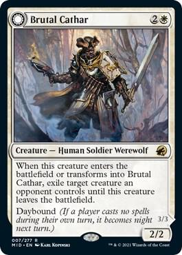 Brutal Cathar [Innistrad: Midnight Hunt] 7