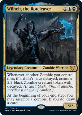 Wilhelt, the Rotcleaver [Commander: Innistrad: Midnight Hunt] 2