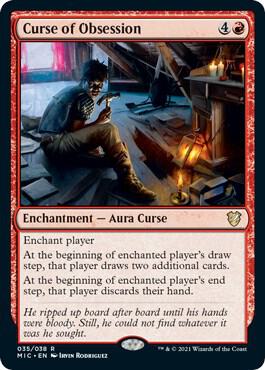 Curse of Obsession [Commander: Innistrad: Midnight Hunt] 35